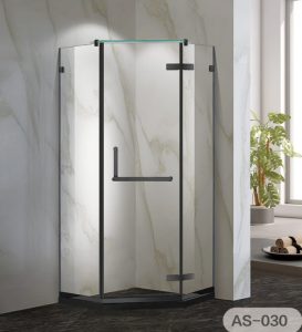 AS-030  不銹鋼 無框掩門 （鑽石型）